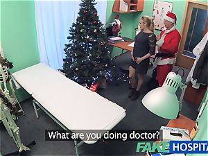 FakeHospital physician Santa finishes off two times this year