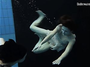 two girls swim and get naked spectacular